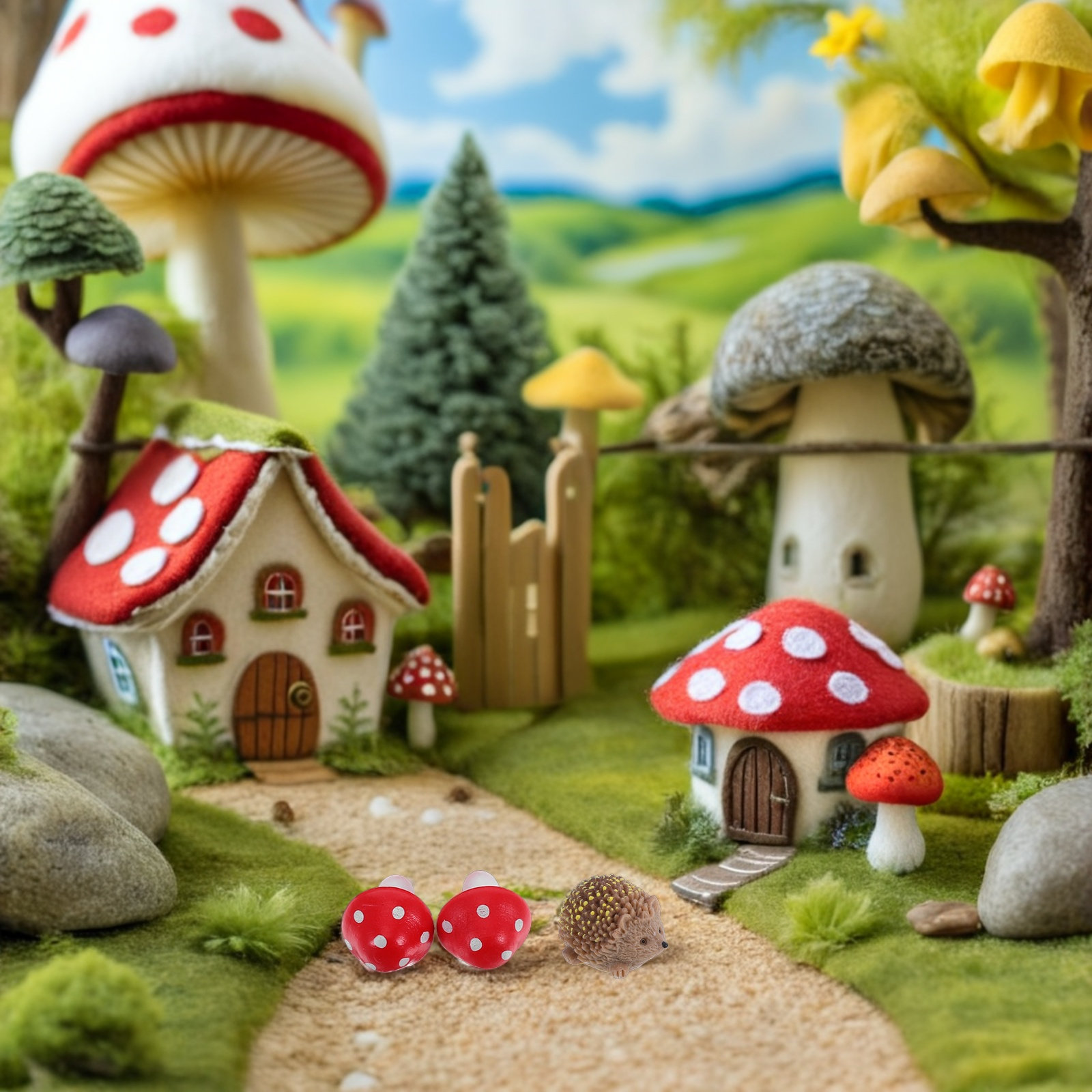 Landscape Bonsai Garden - 12 szt. miniaturowych ozdób ogrodowych z