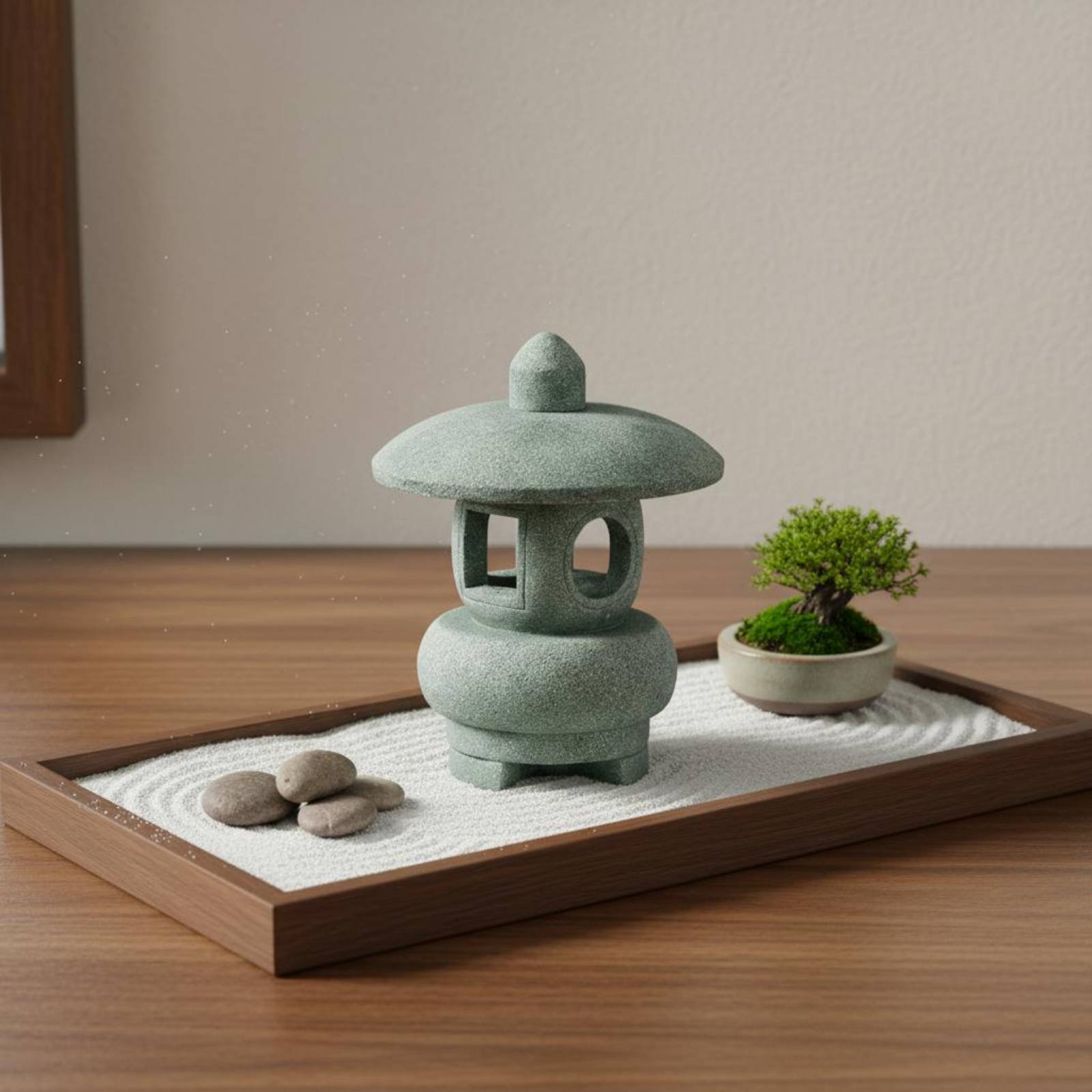 Miniaturowa Kamienna Latarnia  – Bonsai Garden Ornaments recenzja i cena