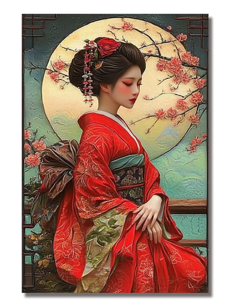 Vintage Japanese Style Samurai – Bonsai Garden And Cafe recenzja i cena