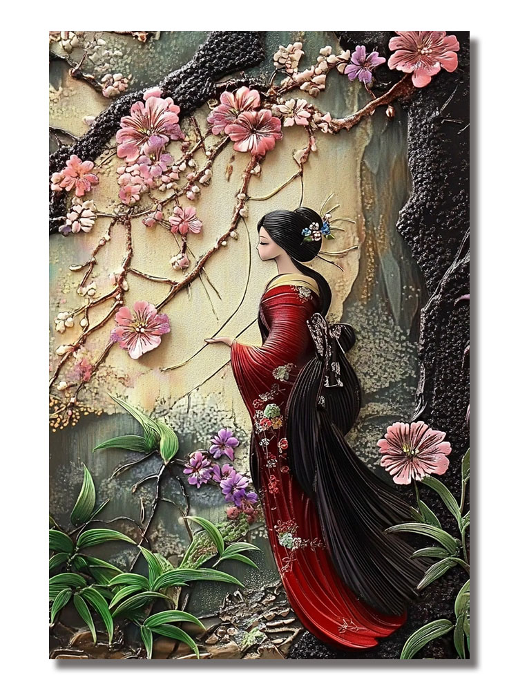 Vintage Japanese Style Samurai – Bonsai Garden And Cafe recenzja i cena