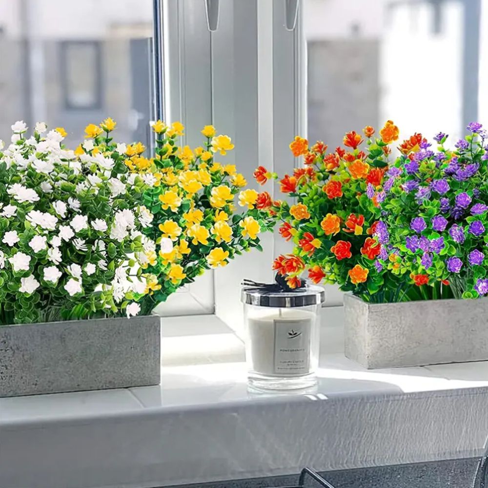3/6 szt. Sztuczne rośliny kwia – Bonsai Garden Ideas recenzja i cena