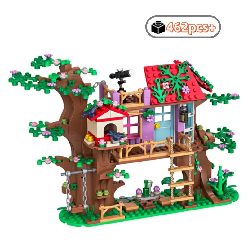 462 elementy Klocki Konstrukcy – Bonsai Garden Ideas recenzja i cena