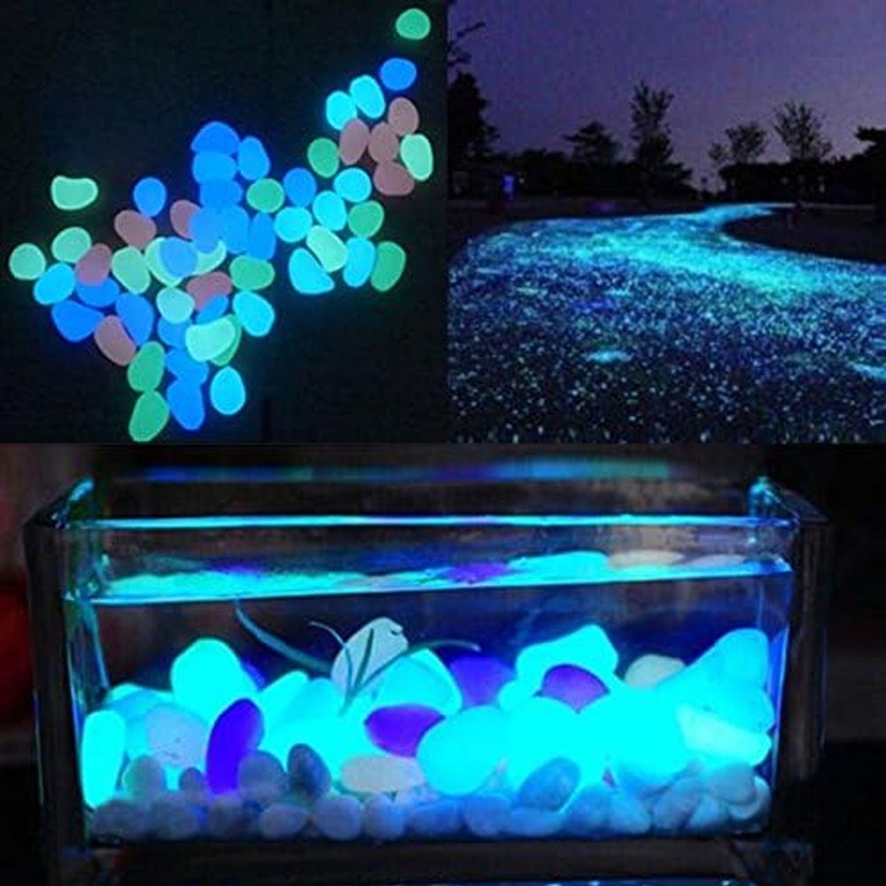 Fish Tank Rocks Glow Blue Pebb – Bonsai Rock Garden recenzja i cena