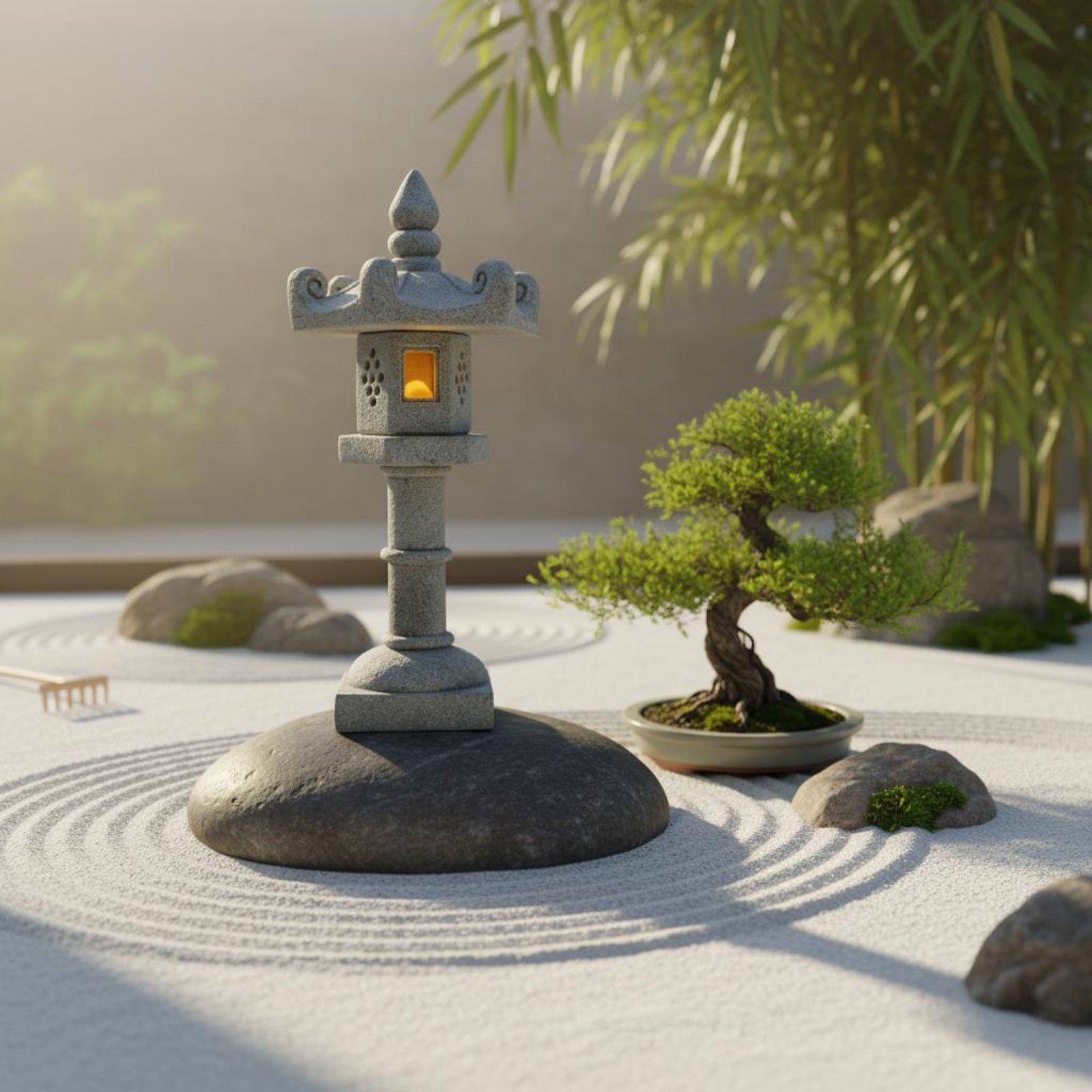 Lampion ogrodowy, lampion japo – Bonsai Garden Ornaments recenzja i cena