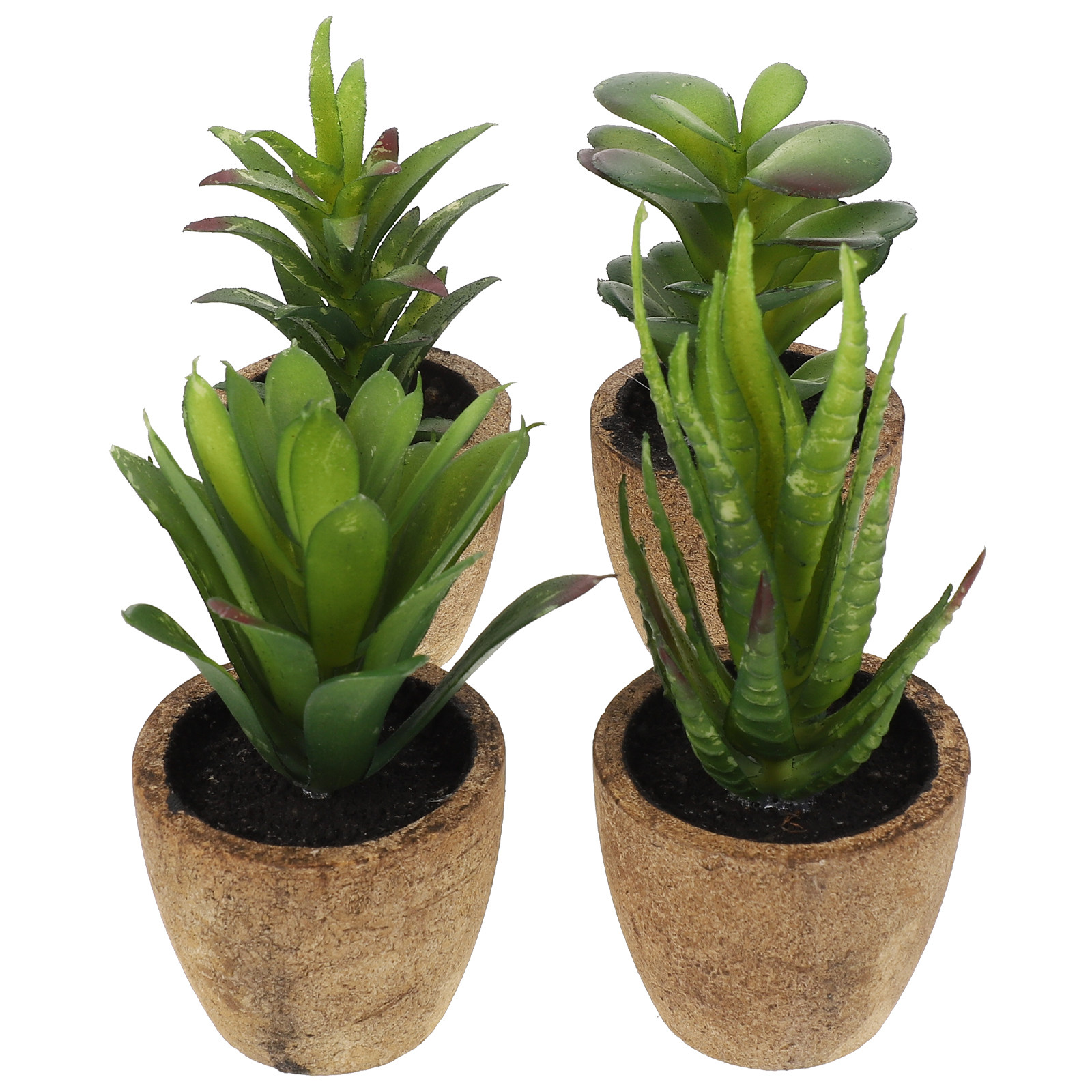 4 szt. Symulowane sukulenty bo – Bonsai Garden And Cafe recenzja i cena