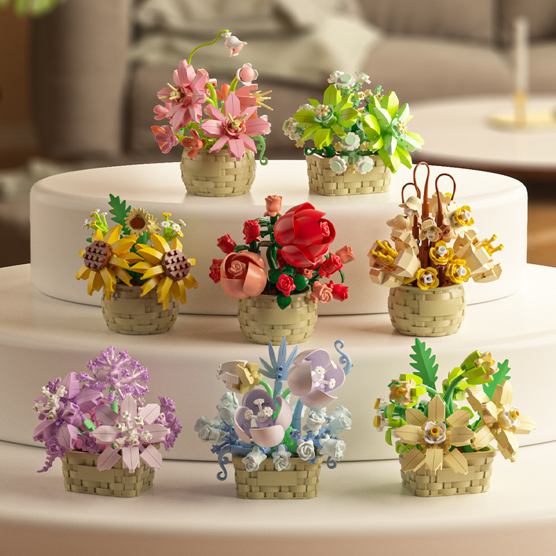 Zrób to sam MOC Doniczkowe Róż – Bonsai Garden Lego Set recenzja i cena