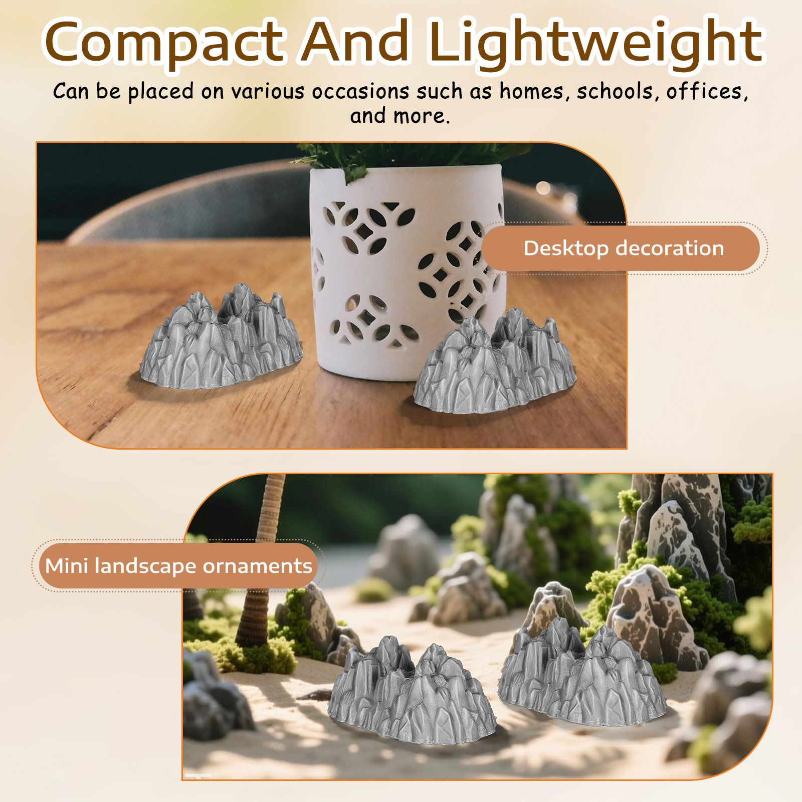 20 szt. miniaturowych skałek p – Bonsai Garden Ornaments recenzja i cena