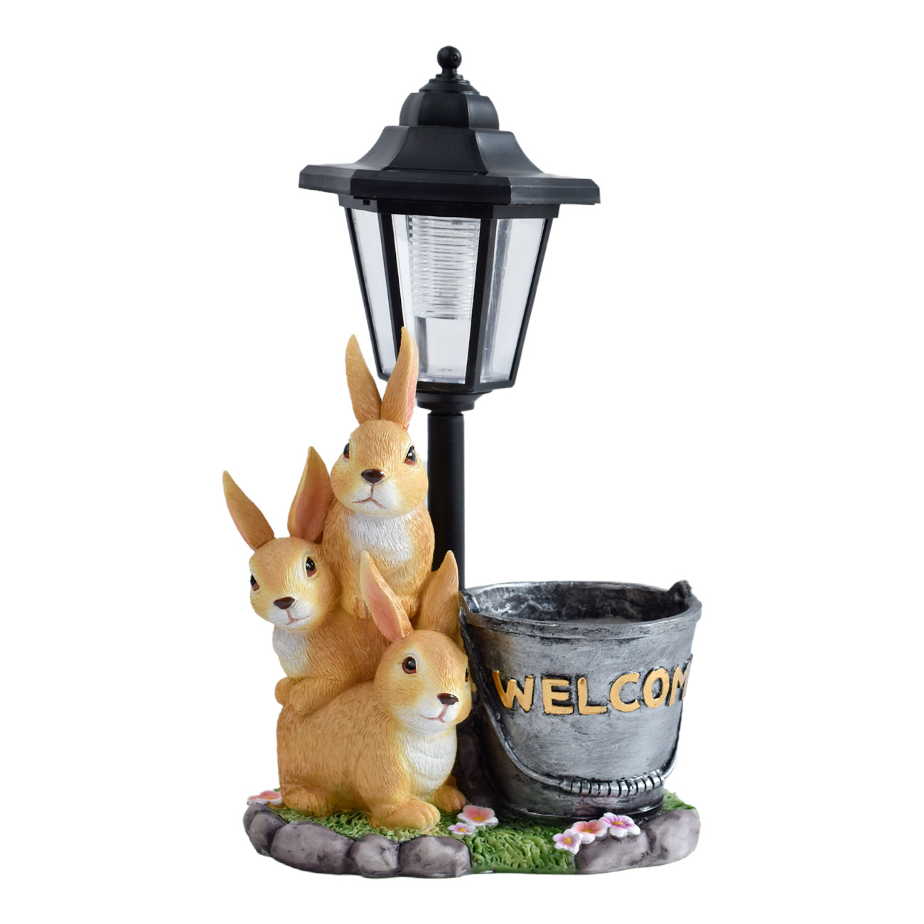 Nowa królicza solarna lampka o – Bonsai Garden Ideas recenzja i cena
