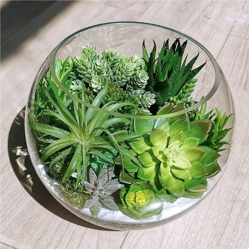 10/20 szt. Sztuczne sukulenty  – Bonsai Garden Ideas recenzja i cena