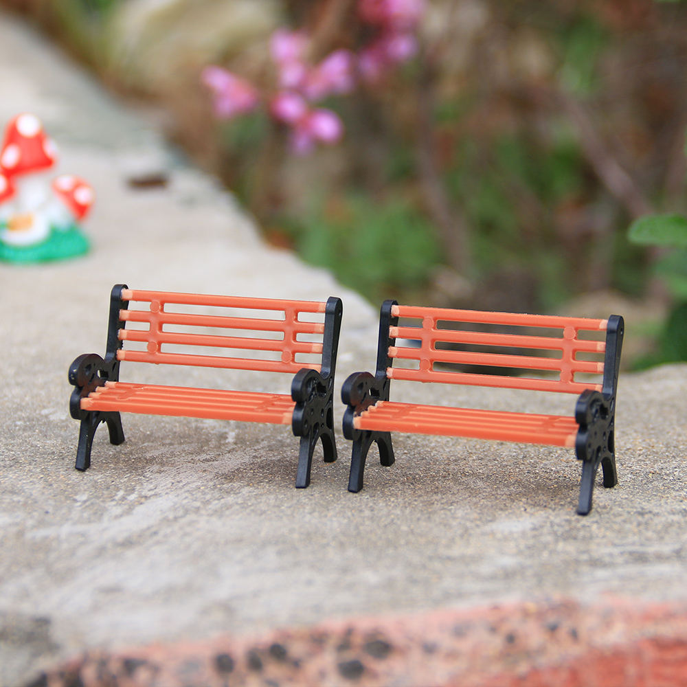 1PC żywica miniaturowe stołki  – Landscape Bonsai Garden recenzja i cena